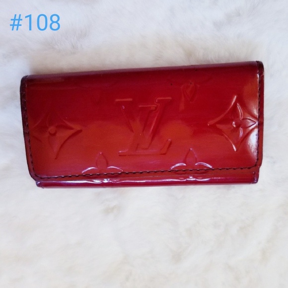 Auth Louis Vuitton Key Case Vernis - Picture 1 of 8